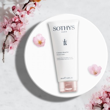 Crema doccia Sothys agli estratti di fiori di ciliegio